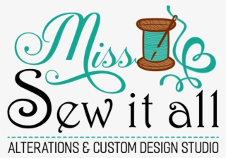 Miss Sew It All - Calligraphy #9459109