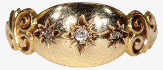 Antique Victorian Diamond Band Ring #9459824