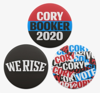 Cory Booker Campaign Button Set - Circle #9459996