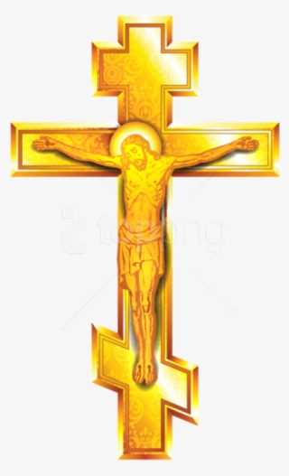 Free Png Download Gold Cross Png Images Background #9460336