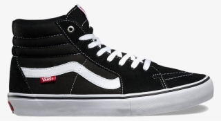 Zapatilla Vans Sk8-hi Pro Black White Skate Shoe - Skate Shoe Vans #9460474