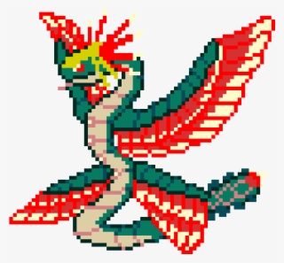 Mayan God From Smite - Smite Kukulkan Pixel Art #9460766