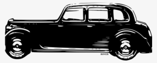 Clipart Old Rover Car - Vintage Car Clipart Png #9460776