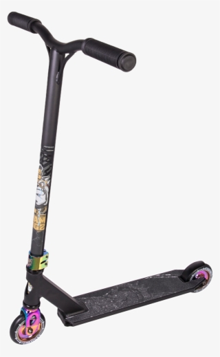 Royalty Free Stock Pro X Matt Black - Team Dogz Rainbow Scooter #9461355