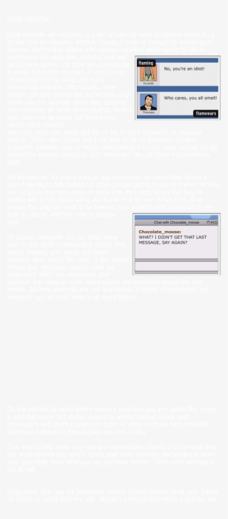 Digital Etiquette Digital Etiquette, Or Netiquette, - Defqon.1 Festival #9462034