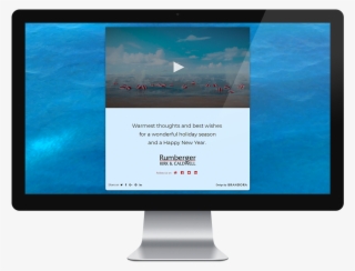 Rumberger Kirk And Caldwell Holiday Beach Balls Cinematic - Led-backlit Lcd Display #9462064