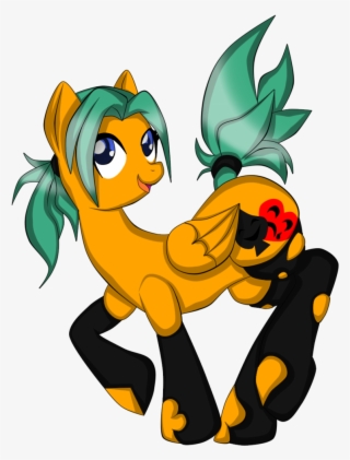 Fourze-pony, Card Suits, Female, Green Hair, Kneesocks, - Cartoon #9462279