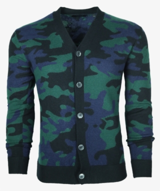 Emerald Camo - Cardigan #9462760