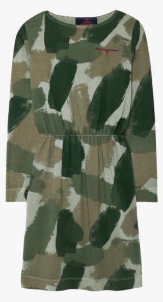 The Animals Observatory Crab Kids Dress Camouflage - Sweater #9462768