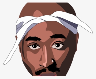 Tupac Shakur Clipart Shakur Png - 2pac Amaru Shakur Drawing #9462821