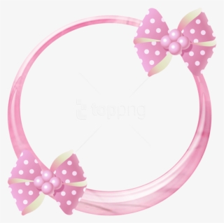 Free Png Round Frame Png - Circle Frame Png Pink #9462966