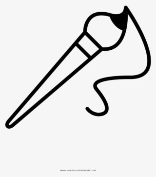 Paintbrush Coloring Page - Drawing #9463168