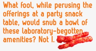 Cheeto Transparent Flamin Hot - Meat #9463179