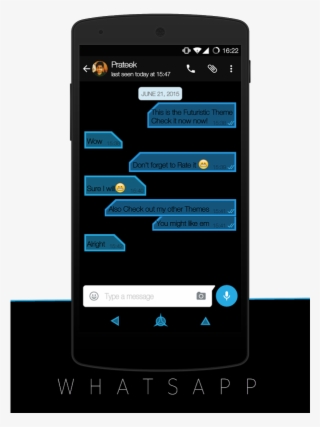 Graphic Royalty Free Stock Cm Theme App Ranking And - Futuristic Android Message Applications #9463312
