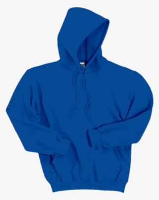 Gildan Dryblend Pullover Hooded Sweatshirt 12500 Royal - Gildan Hoodie Blank Black #9464043