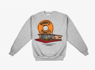 Gray Crew Sweatshirt - Long-sleeved T-shirt #9464189