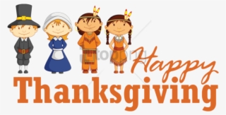 Free Png Download Red Indian Wishing Thanksgiving Sticker - Cartoon #9464340