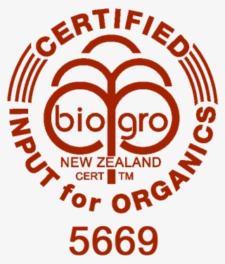Biogro Certified Wine Biom Nz Organic Fertilisers 2017 - Circle #9464839
