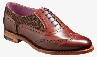 Walnut Calf / Brown Tweed - Brogue Shoe #9465235