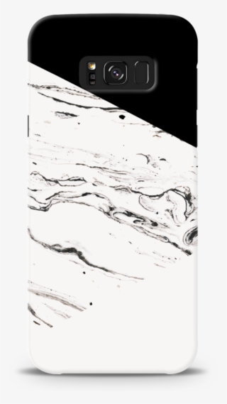 Geometric White Marble Textured Cover Case For Samsung - Iphone #9466177