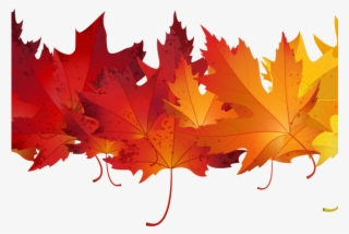 Autumn Leaves Clipart Transparent Background - Red Autumn Leaves Clipart #9466499