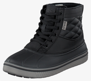 Crocs Men Allcast Waterproof Duck Boot M Black/black - Boot #9466542