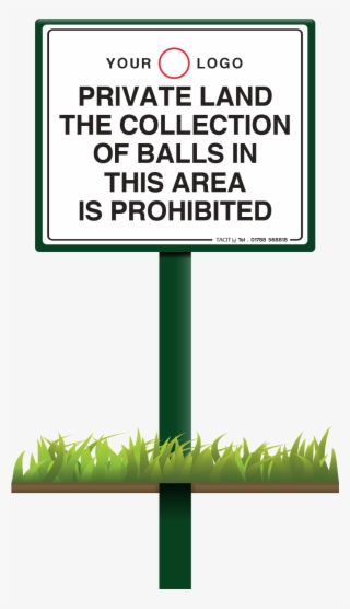 12" X 10" Spiked Sign - Signs #9467178