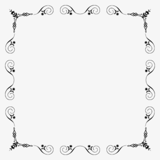 Medium Image - Elegant Frame Clipart Transparent #9467852