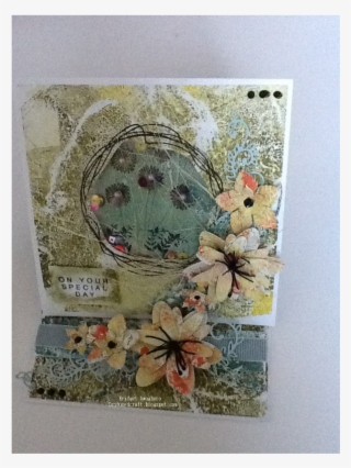 I Made This Easel Shaker Card Using The Circle Elegant - Motif #9467878