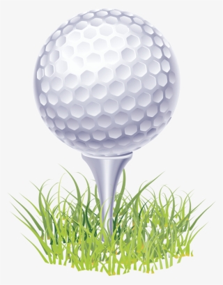 Golf Ball On Tee Clipart #9467891