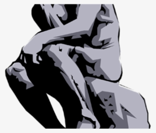 Sculpture Clipart The Thinker #9468267
