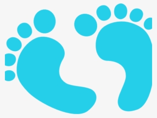 Footprints Clipart Baby Boy - Baby Feet Clipart Png #9468384
