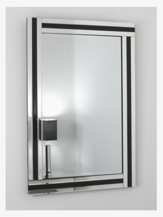 An Overall View Of This Distinctive Mirror In A Typical - Mirror #9469352