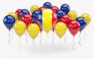 Blue And Yellow Balloons Png #9469932