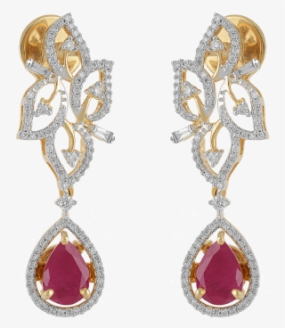 Diamond Earring Png - Earrings #9470117