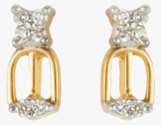 18kt Yellow Gold And Diamond Earring - Diamond #9470150