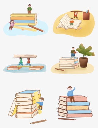 الشرير فتى فتاة القرطاسية صورة ملف Psd #9471157