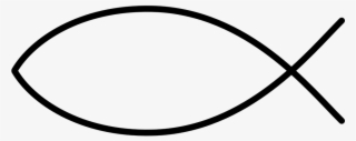 The Jesus Fish Or Ichthys, As It Is Sometimes Called, - โลโก้ รูป ปลา น่า รัก #9471459