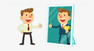 Top Companies Like Google, Facebook, And Disneyland - Practice In Mirror Clipart #9471621