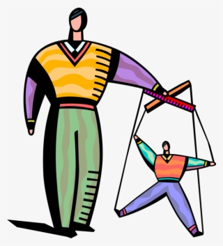 Vector Illustration Of Business Human Resources Management - Employee Control Png #9471666