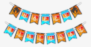 Video Gamer Game On "happy Birthday" Party Banner #9471860