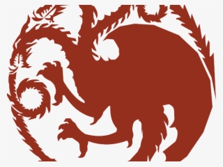 Game Of Thrones Clipart Iron Throne - House Targaryen Logo #9472129