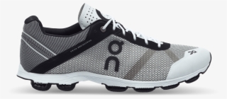 On Running Cloudrush Black White Red Fox Outfitters - Cloudrush #9472683