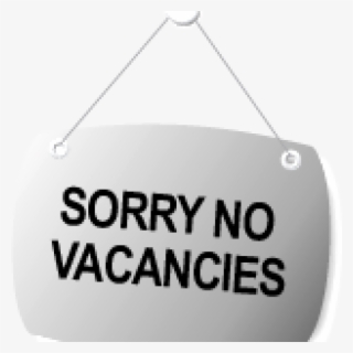 Sorry No Vacancies - Sign #9472726