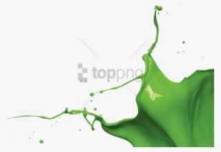 Free Png Green Water Splash Png Png Image With Transparent - Green Paint Splash Transparent Png #9473909