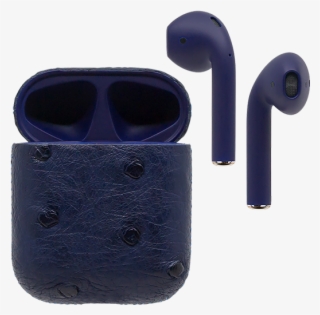 Apple Airpods Ostrich Blue Black Label Edition - Brown Airpods #9473988