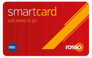 A Smartcard Is Used To Buy Our Range Of Rover And Gmsaver - Rosso Bus #9474069
