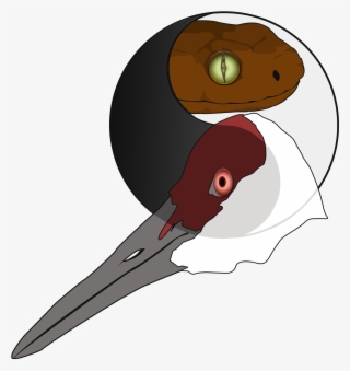 Yinyang Crane Snake - Illustration #9474557