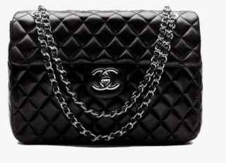 Handbag Bag Black Chanel Perfume Free Hq Image Clipart - Chanel Bag No Background #9474644