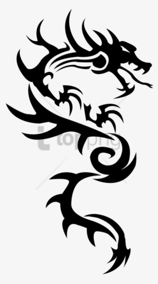 Free Png Dragon Simple Tattoo Png Image With Transparent - Tattoo Transparent #9475570